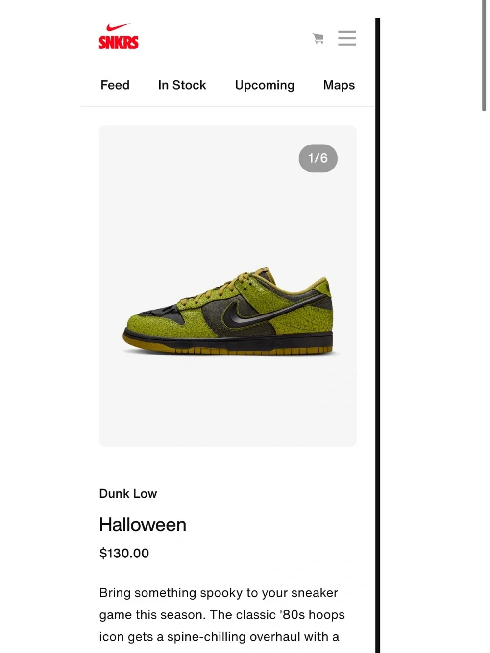 Men’s Nike Dunk Low 👻 Halloween